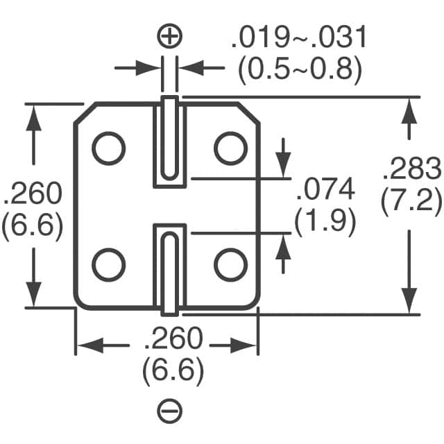 APXC100ARA820MF60G United Chemi-Con  Condensateurs aluminium-polymère